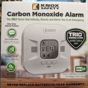 Talking carbon monoxide alarm